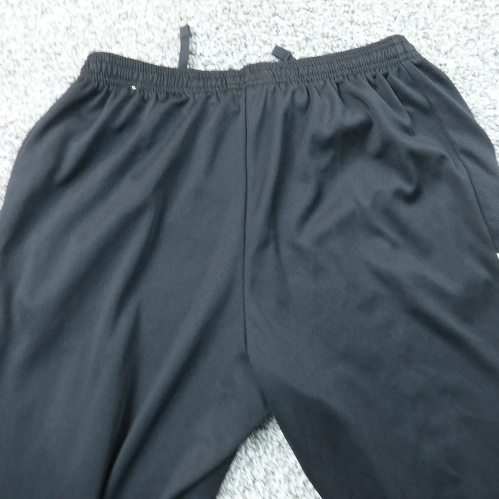 Nike Pants Womens S Black Swoosh Dri Fit Drawstring Soccer Jogger Sweatpants Gym